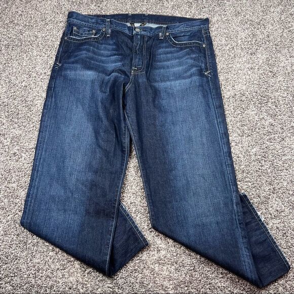 Lucky Brand Lone star Vintage Straight Size 38 Blue Jeans